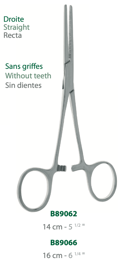 [B89066-50] LANDANGER 'S' PINCE KOCHER SANS GRIFFES, DROITE