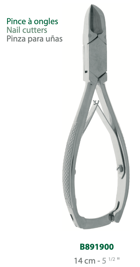 [B891900] LANDANGER 'S' NAGELZANGE L:140MM