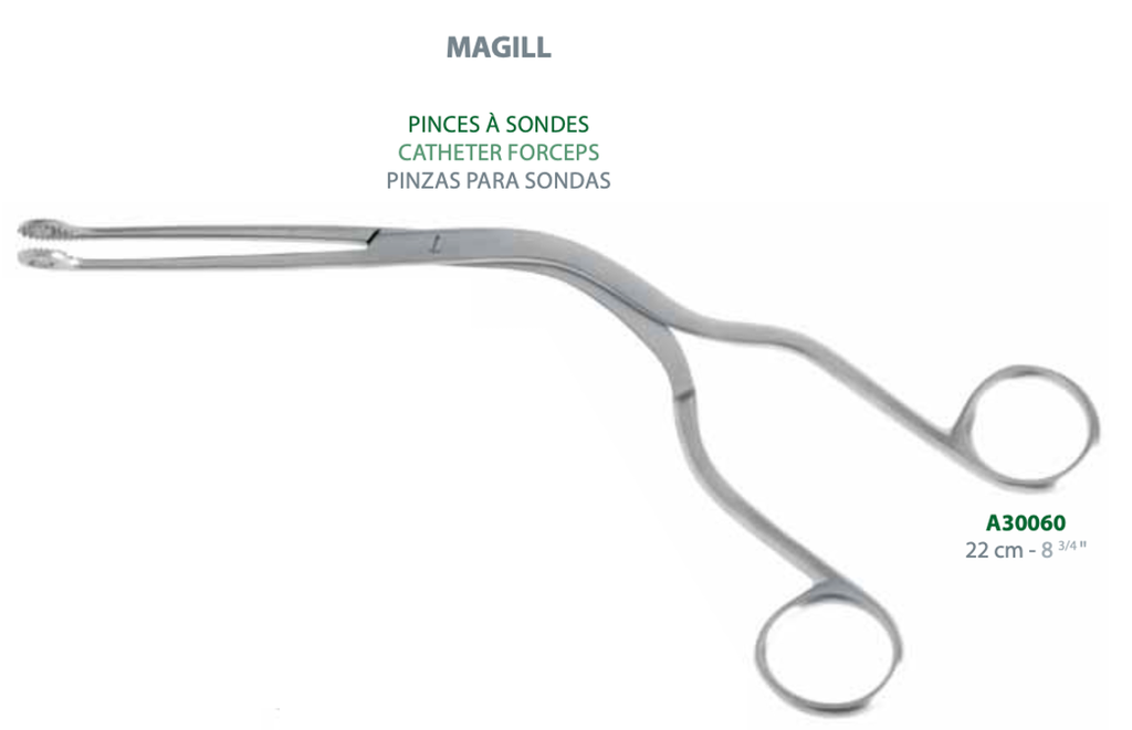 PINZA A VITE MAGILL - MODELLO ADULTO L:220MM