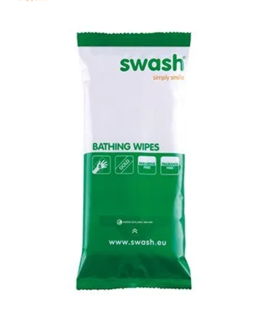 [A04028-8] Swash® Lingettes de toilette - Sans parfum