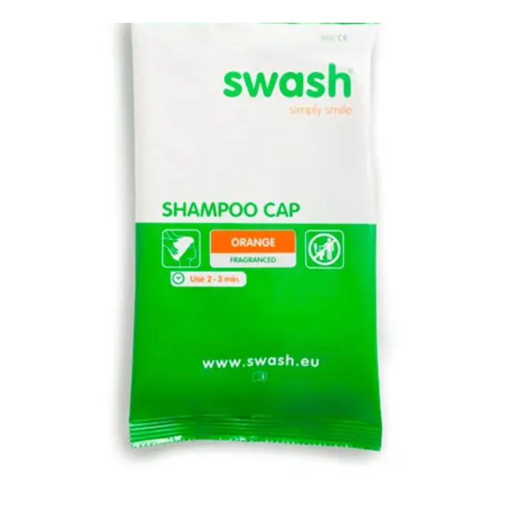 [G04077-1] Swash® Shampoo Cap - Fragrance: Orange