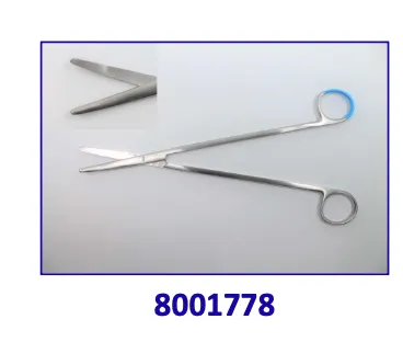 [8001778] Metzenbaum scissors, curved, fine, 25cm, sterile