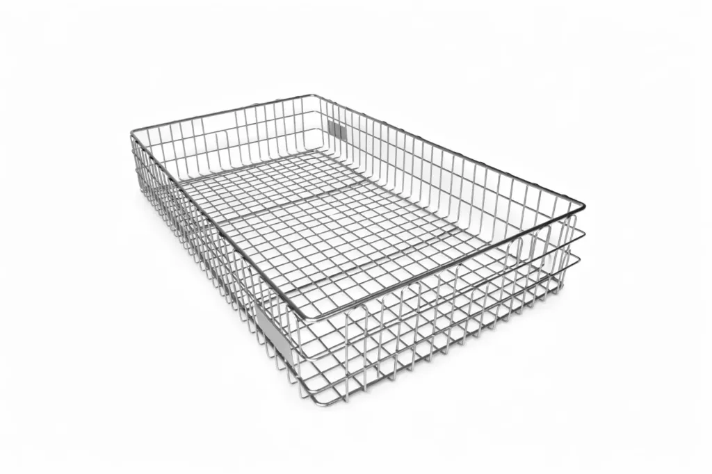 Sterilisationskoerbe mit Sonderabmessungen 750x450x150mm